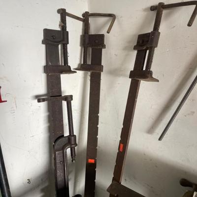 Old clachool heavy duty clamps 