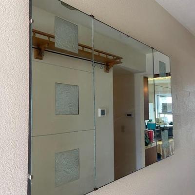 Large mirror 1950â€™s 