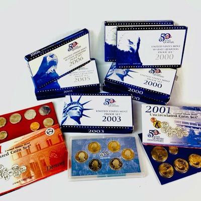 SHBR930 US Mint Coin Sets	2009 US Territories Quarters
