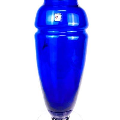 SHBR704 Blenko Handmade Glass Vase	14.25