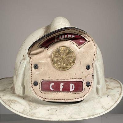 CFD CHIEF FIRE HELMET | CFD firemanâ€™s helmet