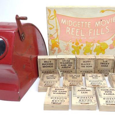 Midgette Movies Flip Book Projector / Player