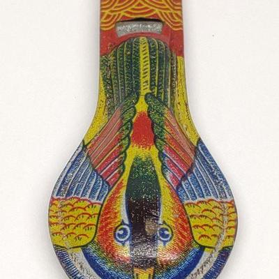 Japan Tin Parrot Whistle Toy