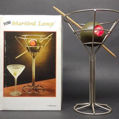 David Krys Mini Martini Lamp