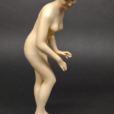 German Unterweissbach Nude Porcelain Figure