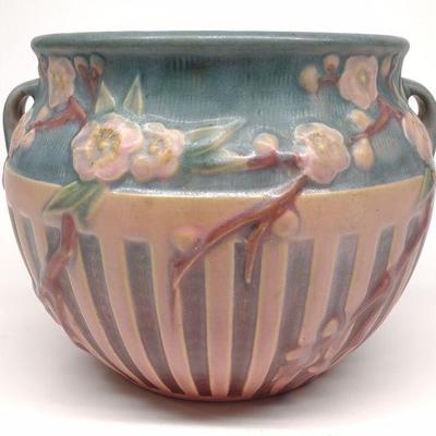 Roseville Pottery Cherry Blossom Vase