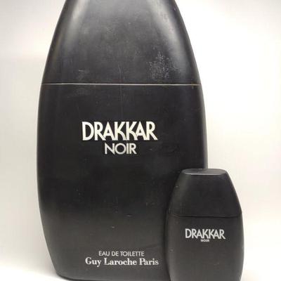 2 Large Drakkar Noir Factice Dummy Store Display