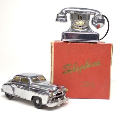 Vintage Telephone & Car Lighters