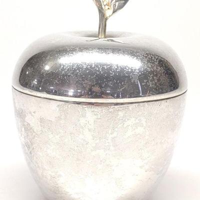 Tiffany & Co. Sterling Silver Apple Trinket Box