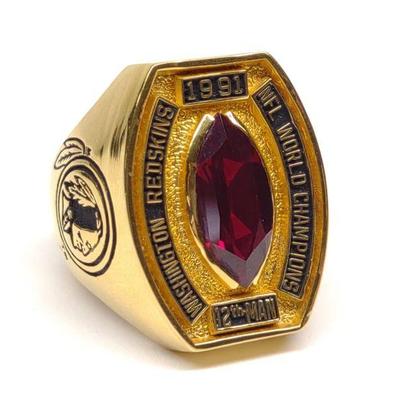 1991 Redskins 12th Man Championship Ring