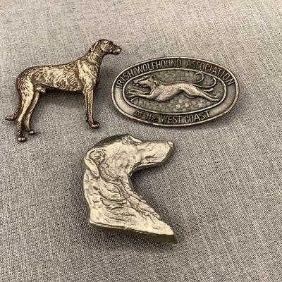 Irish Wolfhound pins