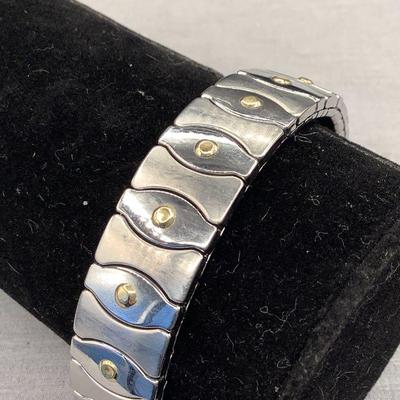Milor-italy 18K & Stainless Steel Mesh Bracelet