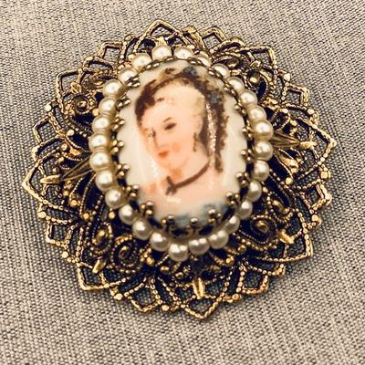 Hand painted porcelain