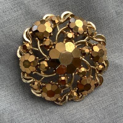 Signed Weiss Vintage Brooch