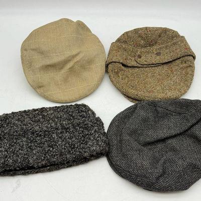 (4) Woolen Irish Hats
