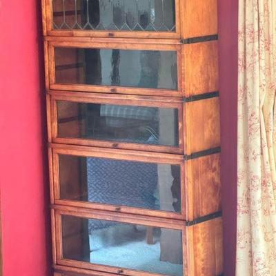 Antique Globe-Wernicke D10 1/4 398 5-Stack Barrister Bookcase
