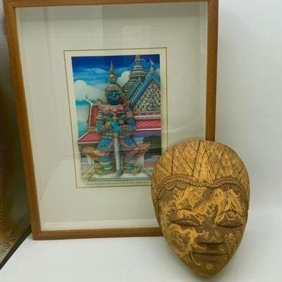 Asian Art & Mask
