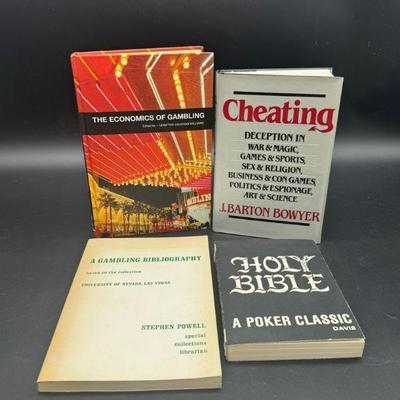(4) Gambling Books
A Gambling Bibliography: Based on the Collection, University of Nevada, Las Vegas By Stephen Powell
Cheating and...