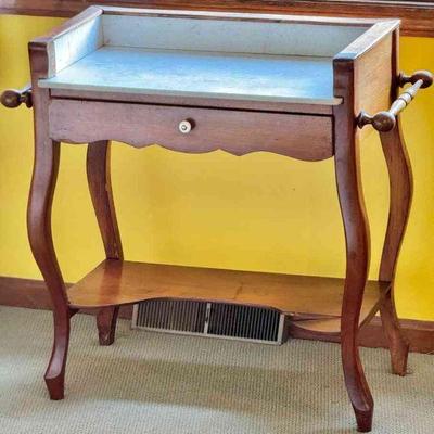 Antique Marble Top Washstand
