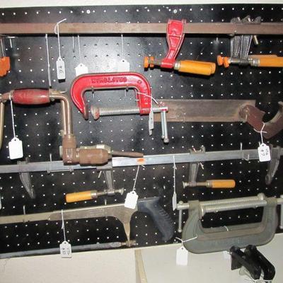 GARAGE - Incredible hand tools, power tools, yard tools, toolboxes, bulbs, golf clubs, garden items, jars of nails and screws, and more!...