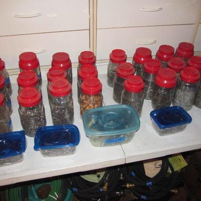 GARAGE - Incredible hand tools, power tools, yard tools, toolboxes, bulbs, golf clubs, garden items, jars of nails and screws, and more!...