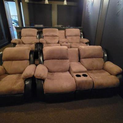 Theater Chair Set - $900