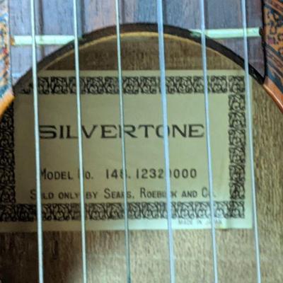 Vintage Silvertone Acoustic guitar 