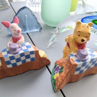 Winnie the Pooh & Piglet salt and pepper shakers 