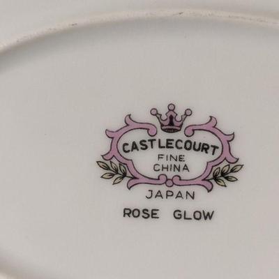 Castlecourt Rose Glow china set 