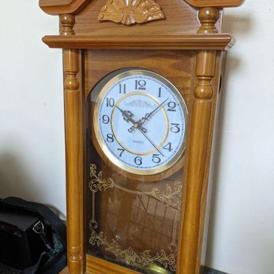 Carved clock 