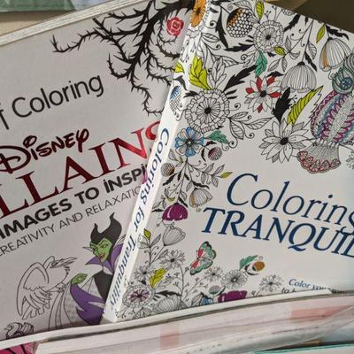 Adult coloring books 