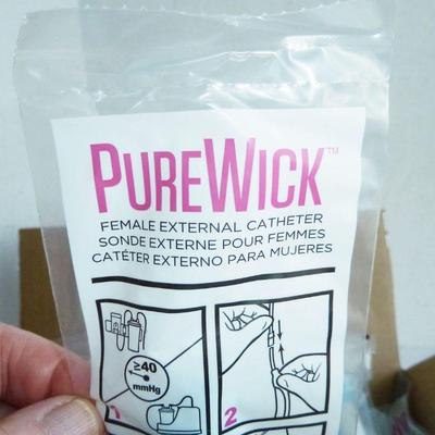 20 Pure Wick Catheters NEW in sealed packages.