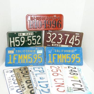License plate LOT, some early