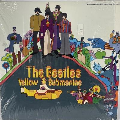 Vintage Beatles Yellow Submarine Record