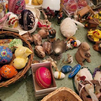Handpainted eggs, handmade czech Easter ornaments!