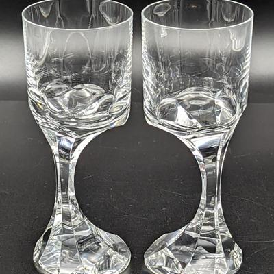 Baccarat Narcisse Red Wine Glasses - 7.25