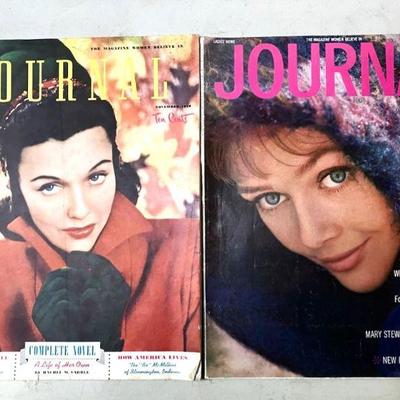 (2) Vintage Ladies Home Journal Magazines

