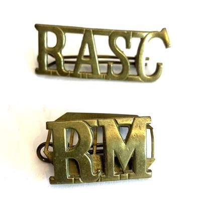 Brass Military Pins
