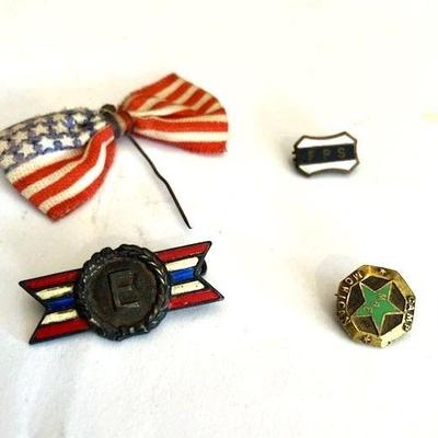 Four (4) Military Pins
