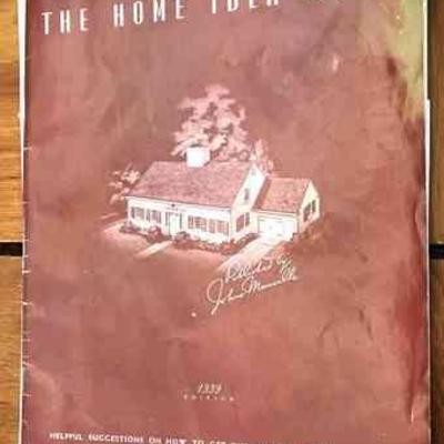 1939 Home Idea Book for a House
