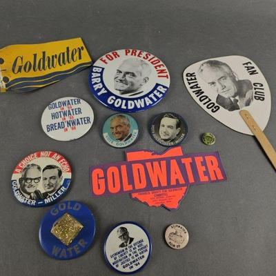 Lot 35 | Barry Goldwater Pinbacks & More!