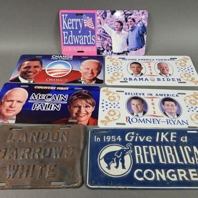 Lot 31 | Presidential License Plates