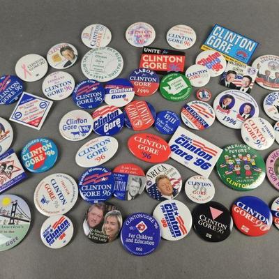 Lot 80 | 50 Clinton/Gore '96 Political Pinback Buttons