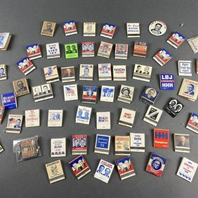 Lot 38 | Lot Of Collectible Political Matches