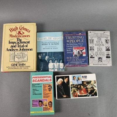 Lot 75 | Presidential Books, VHSs, and Cassettes