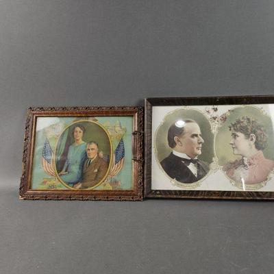 Lot 79 | Presidential Serving Tray and Art