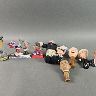 Lot 37 | Presidential Bobbleheads and More