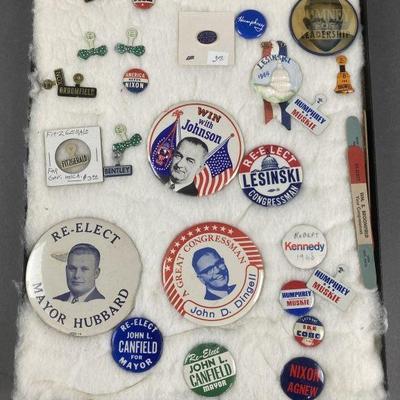 Lot 26 | Vintage Political Pins