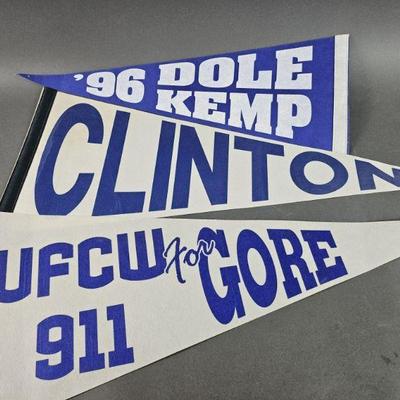 Lot 67 | Presidential Campaign Pennants