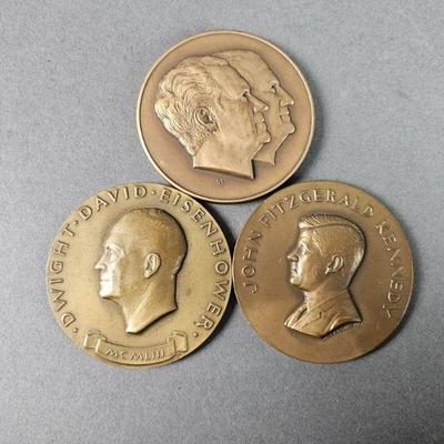 Lot 89 | Bronze Inauguration Medals